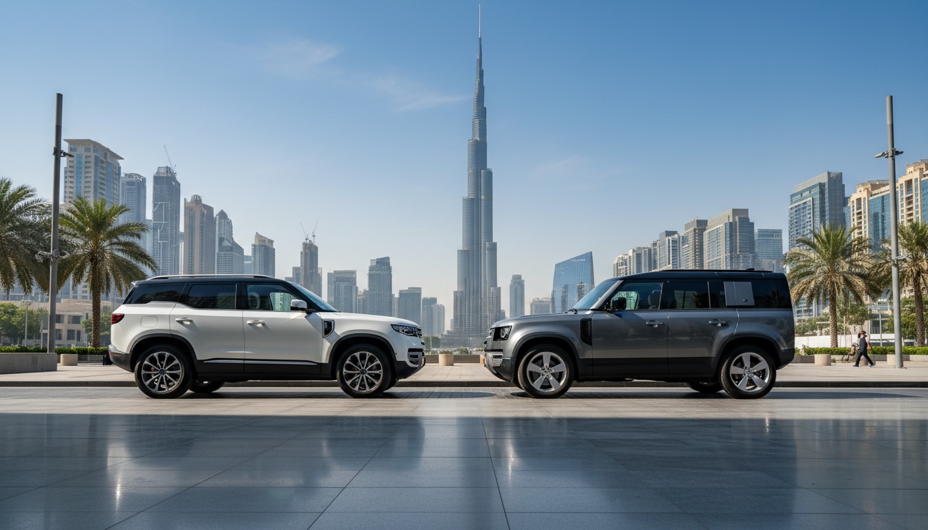 Jetour T2 vs Defender 2026 Insurance Cost Comparison UAE